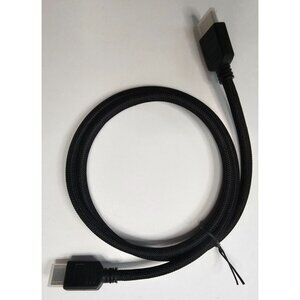 High-Speed HDMI Cable 3ft Braid Nylon Connectors for TVs Monitors Gaming Consol